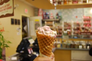 デンマンのアイスクリーム店