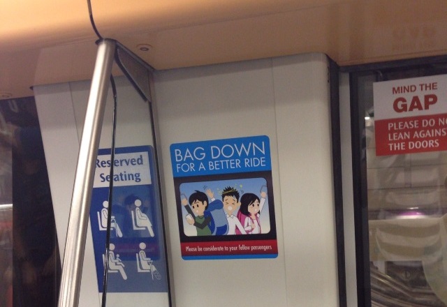 bag down